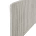 Modway Milenna Channel Tufted Upholstered Fabric Headboard Bedroom Furniture - View 47