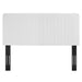 Modway Milenna Channel Tufted Upholstered Fabric Headboard Bedroom Furniture - Installation View