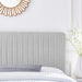 Modway Milenna Channel Tufted Performance Velvet Headboard Bedroom Furniture - View 50