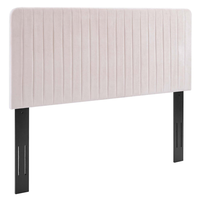 Modway Milenna Channel Tufted Performance Velvet Headboard Bedroom Furniture - View 79
