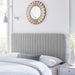 Modway Milenna Channel Tufted Upholstered Fabric Headboard Bedroom Furniture - View 20