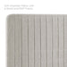 Modway Milenna Channel Tufted Upholstered Fabric Headboard Bedroom Furniture - View 49