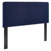 Modway Milenna Channel Tufted Upholstered Fabric Headboard Bedroom Furniture - View 58