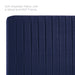 Modway Milenna Channel Tufted Upholstered Fabric Headboard Bedroom Furniture - View 59