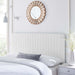 Modway Milenna Channel Tufted Upholstered Fabric Headboard Bedroom Furniture - View 67