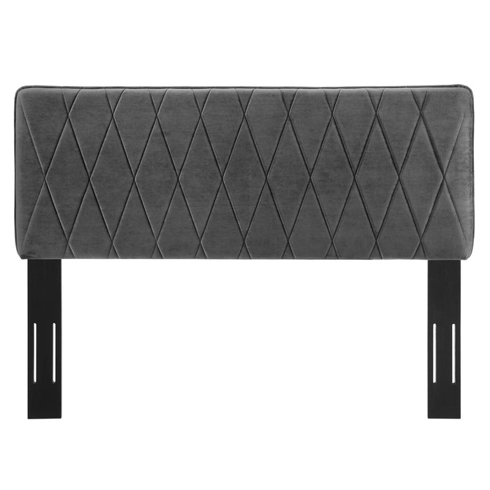 Modway Leila Performance Velvet Headboard Bedroom Furniture - View 19