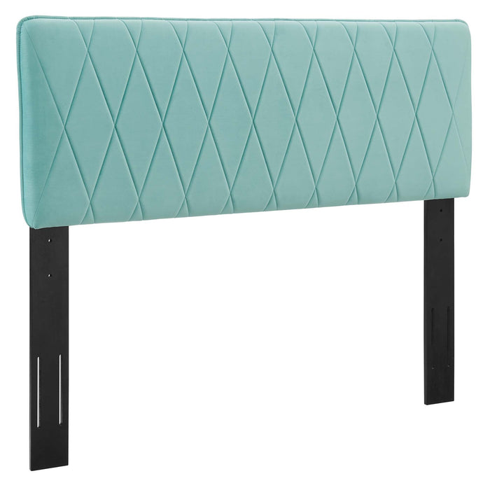 Modway Leila Performance Velvet Headboard Bedroom Furniture - View 22