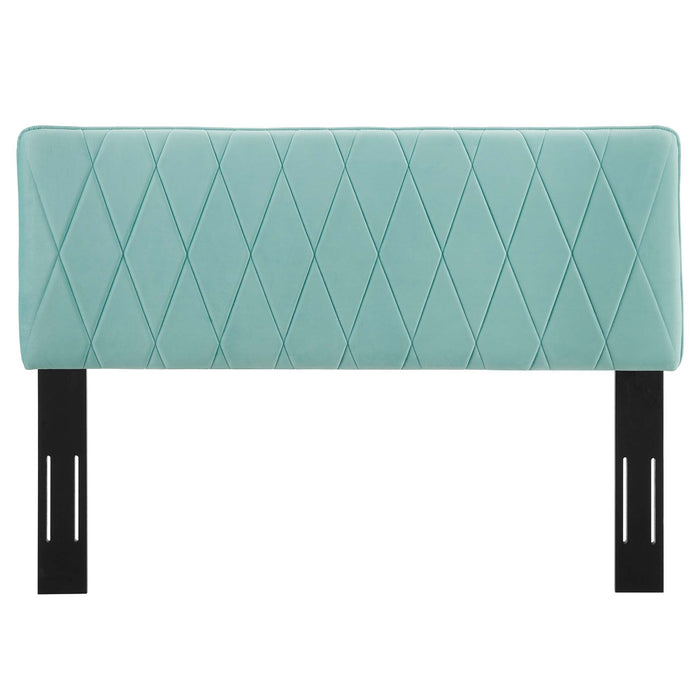 Modway Leila Performance Velvet Headboard Bedroom Furniture - View 28
