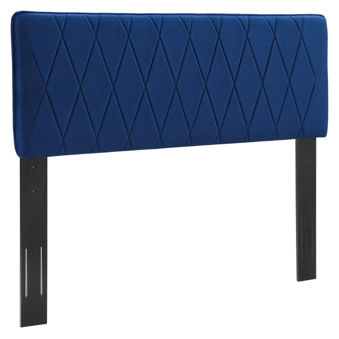 Modway Leila Performance Velvet Headboard Bedroom Furniture - View 32
