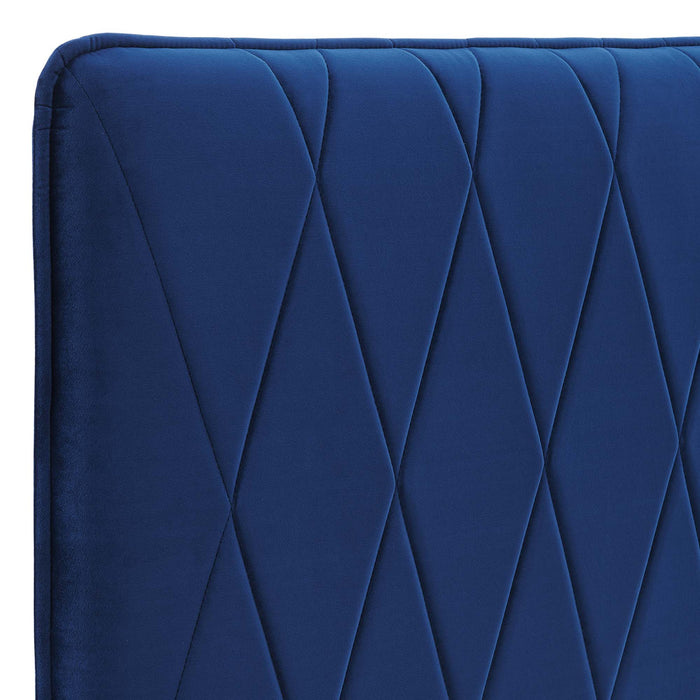 Modway Leila Performance Velvet Headboard Bedroom Furniture - View 40