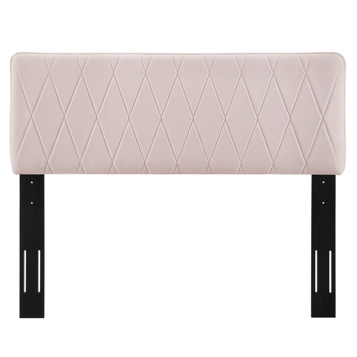 Modway Leila Performance Velvet Headboard Bedroom Furniture - View 47