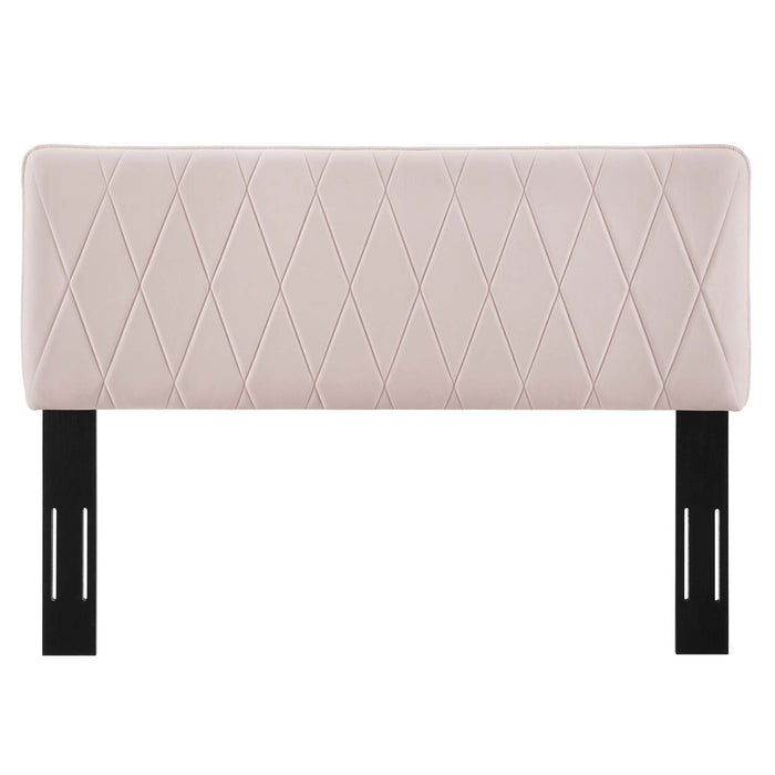 Modway Leila Performance Velvet Headboard Bedroom Furniture - View 48