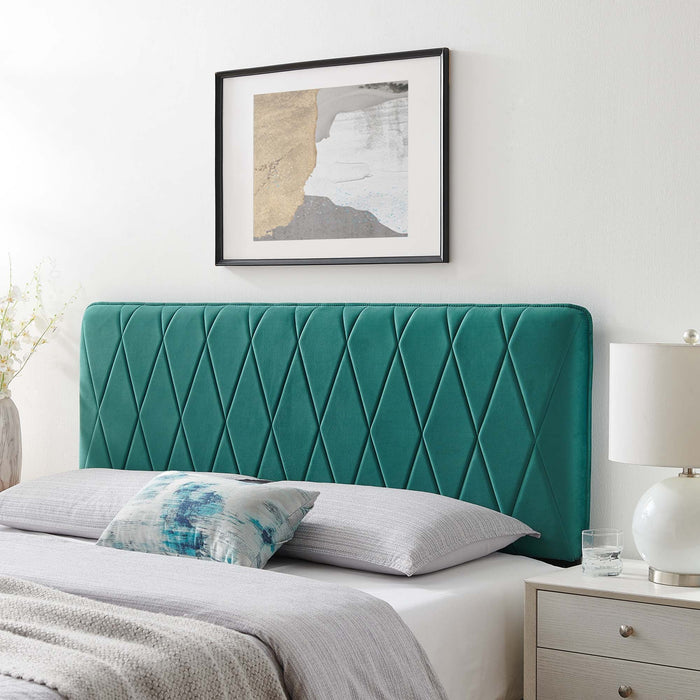 Modway Leila Performance Velvet Headboard Bedroom Furniture - View 50