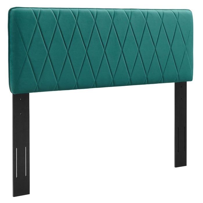 Modway Leila Performance Velvet Headboard Bedroom Furniture - View 51