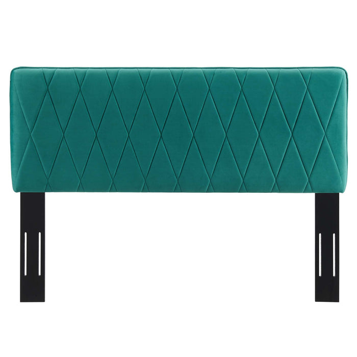 Modway Leila Performance Velvet Headboard Bedroom Furniture - View 57