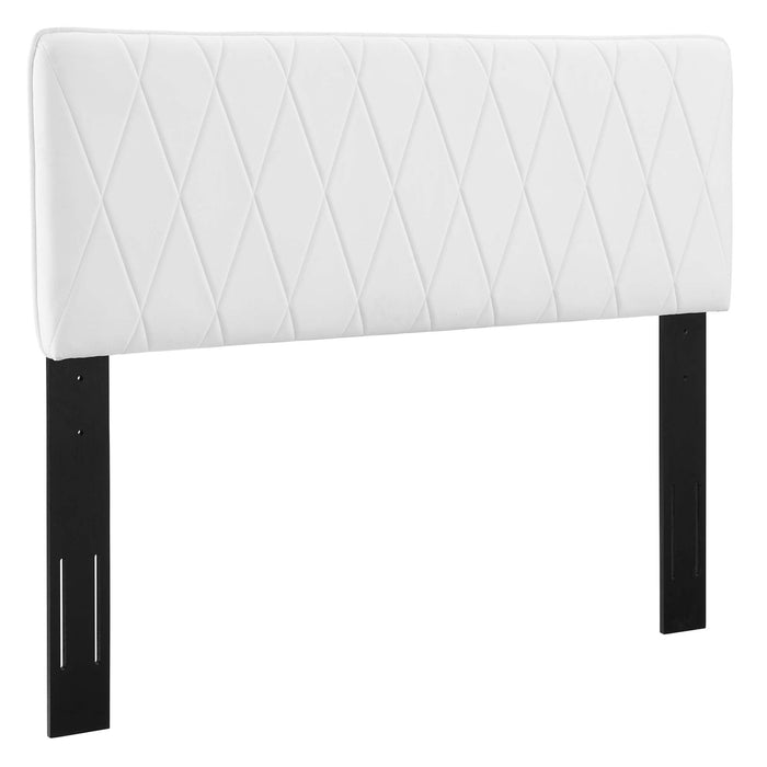 Modway Leila Performance Velvet Headboard Bedroom Furniture - View 61