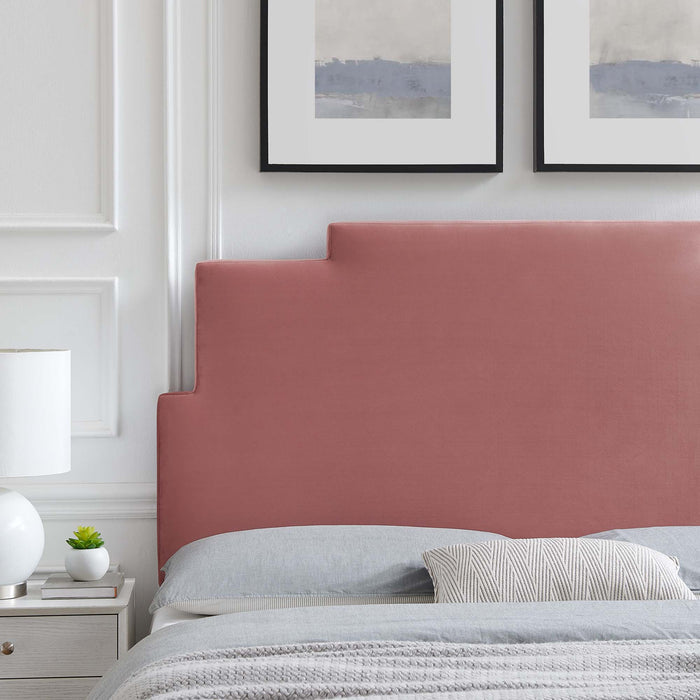 Modway Kasia Performance Velvet Headboard Bedroom Furniture - View 17