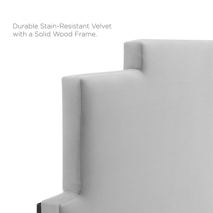 Modway Kasia Performance Velvet Headboard Bedroom Furniture - View 23
