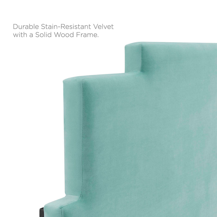 Modway Kasia Performance Velvet Headboard Bedroom Furniture - View 33