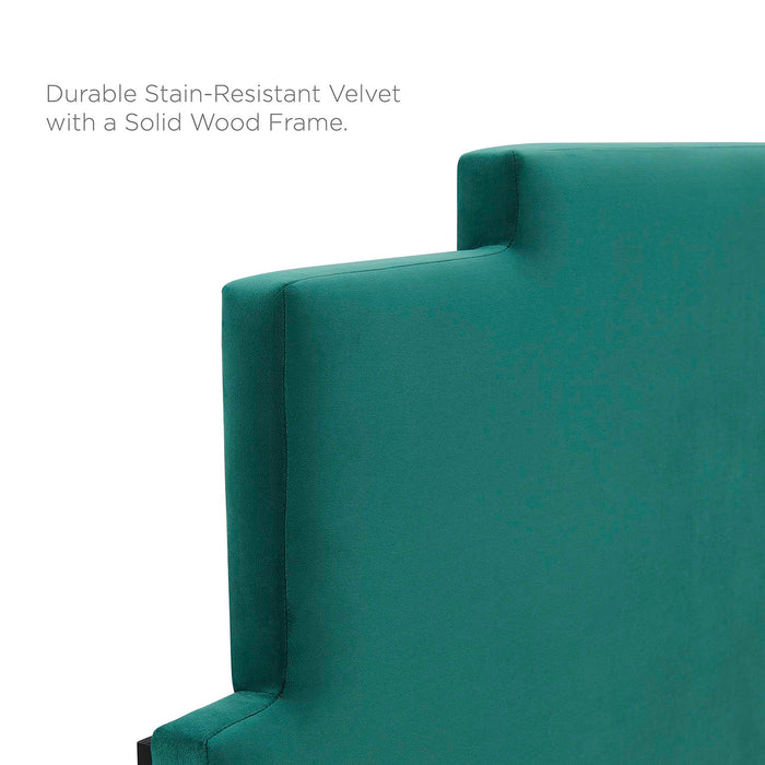 Modway Kasia Performance Velvet Headboard Bedroom Furniture - View 42