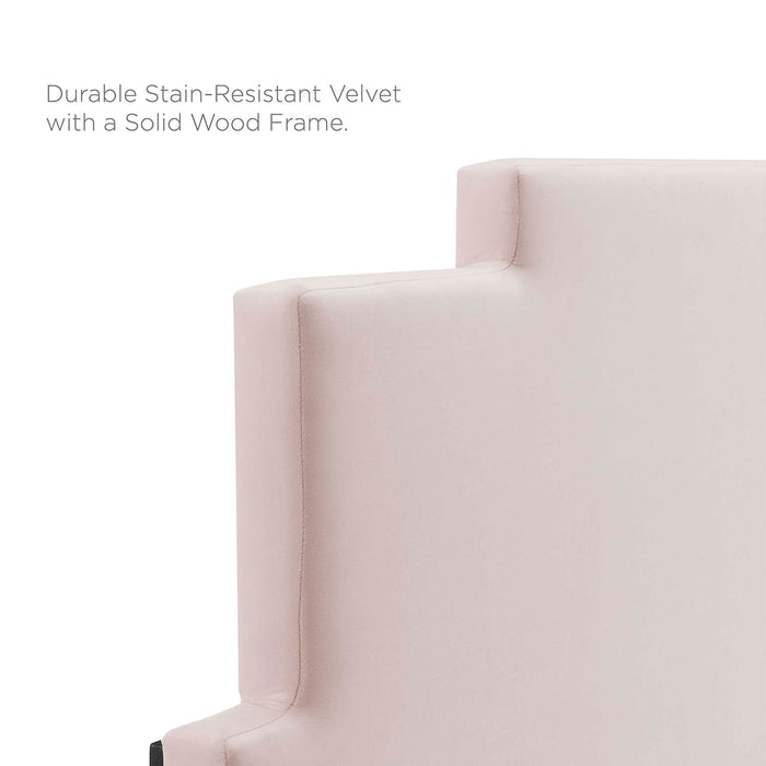 Modway Kasia Performance Velvet Headboard Bedroom Furniture - View 52