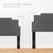 Modway Kasia Performance Velvet Headboard Bedroom Furniture - View 74
