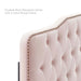 Modway Sophia Tufted Performance Velvet Headboard Bedroom Furniture in Gray - Side View