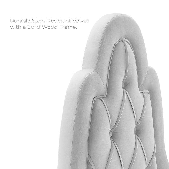 Augustine Tufted Performance Velvet Headboard