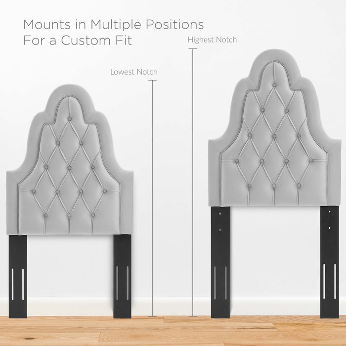 Augustine Tufted Performance Velvet Headboard