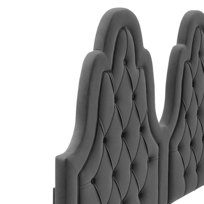Augustine Tufted Performance Velvet Headboard - view 10