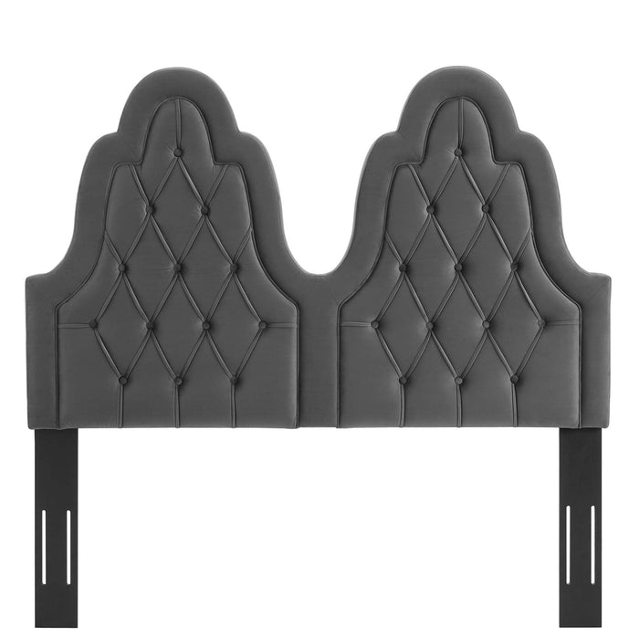 Augustine Tufted Performance Velvet Headboard - view 9