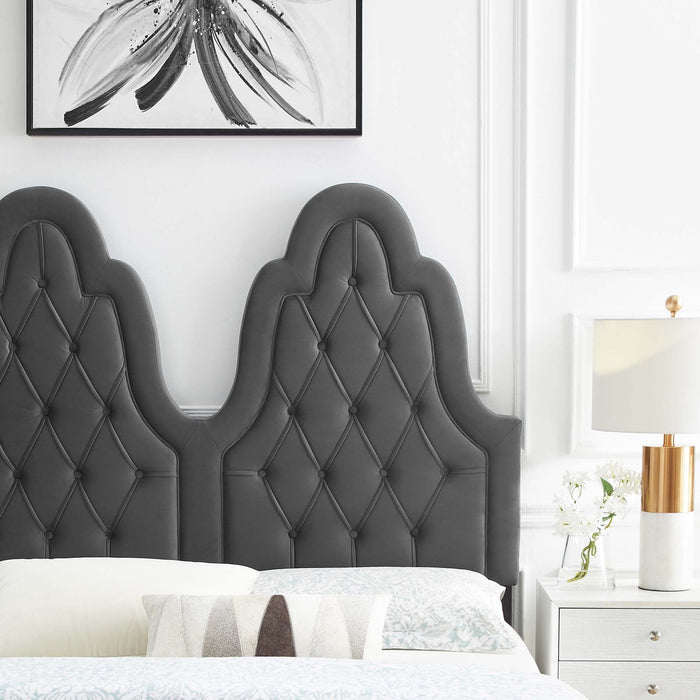 Augustine Tufted Performance Velvet Headboard - view 6