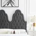 Augustine Tufted Performance Velvet Headboard - view 6