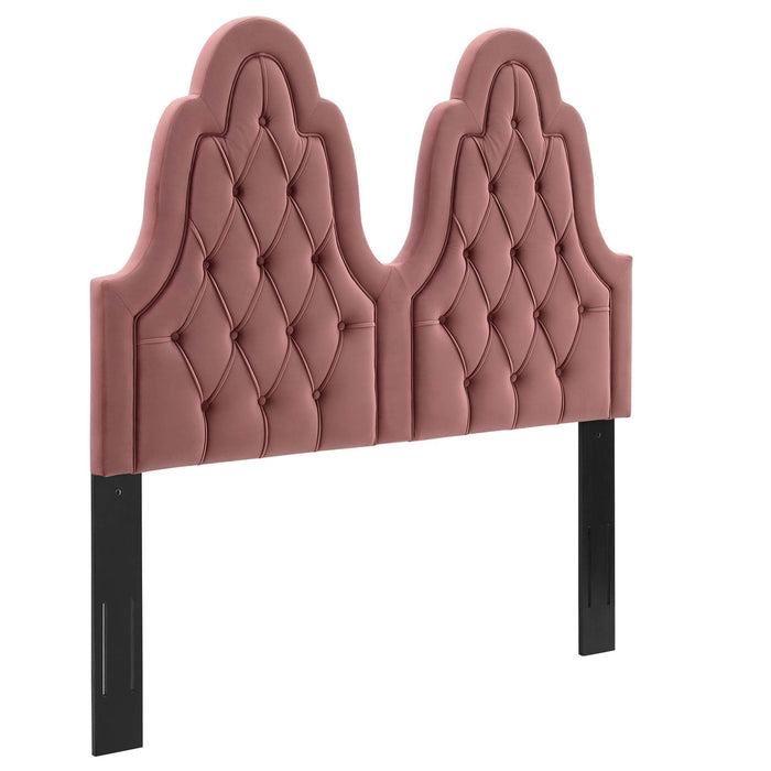 Augustine Tufted Performance Velvet Headboard - view 12