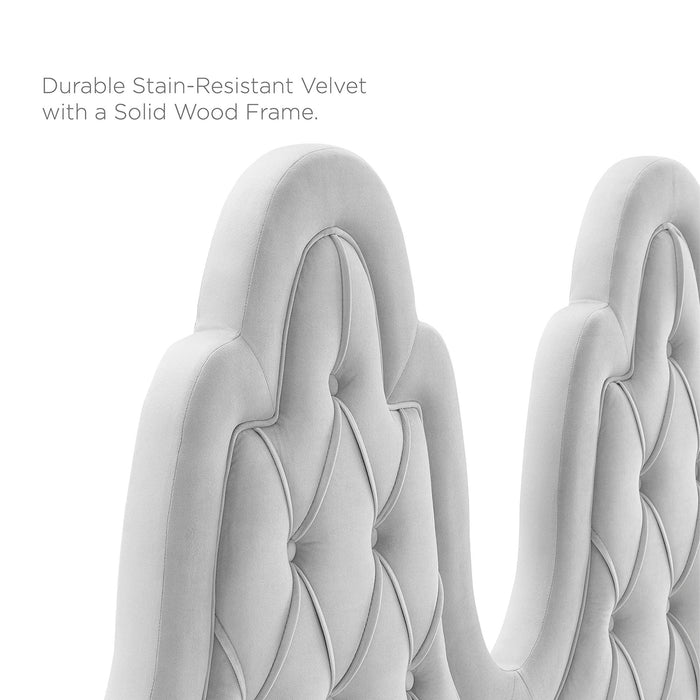 Augustine Tufted Performance Velvet Headboard - view 23