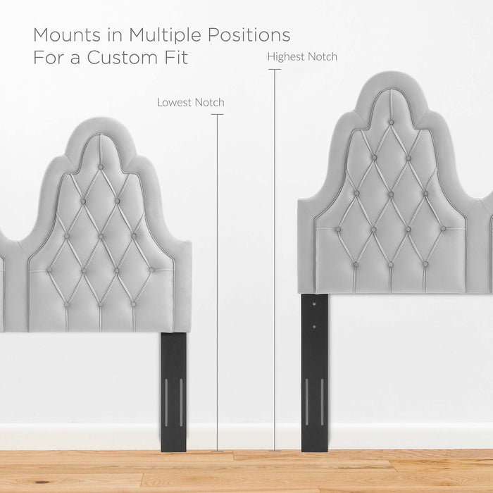 Augustine Tufted Performance Velvet Headboard - view 24