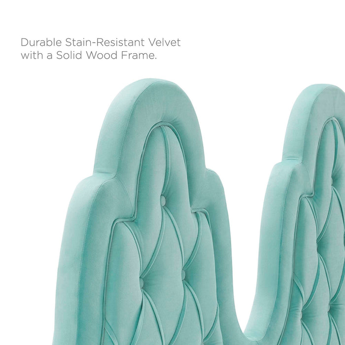 Augustine Tufted Performance Velvet Headboard - view 33