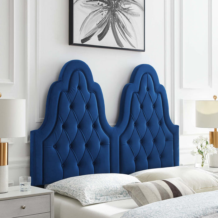 Augustine Tufted Performance Velvet Headboard - view 41