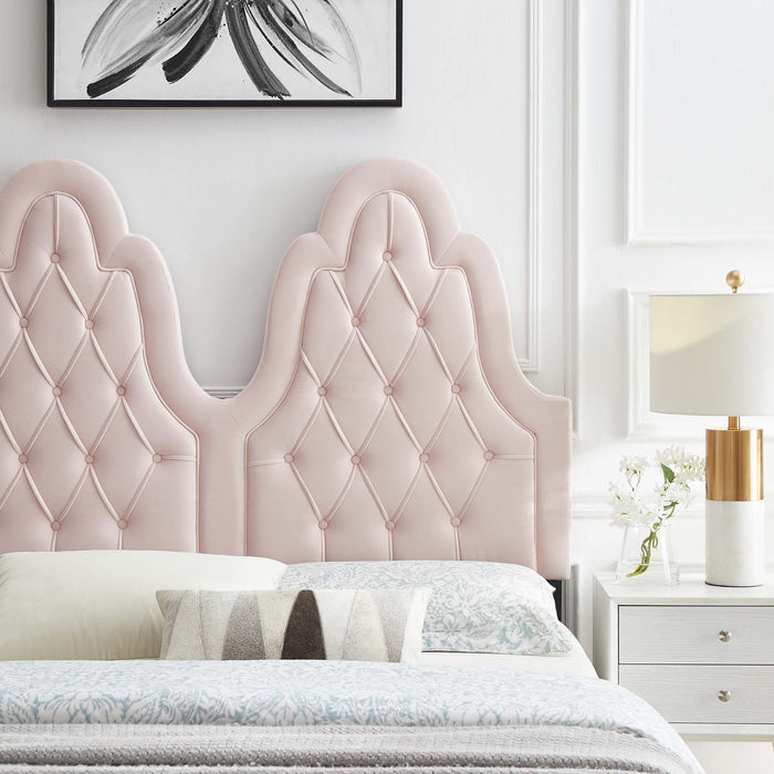 Augustine Tufted Performance Velvet Headboard - view 56