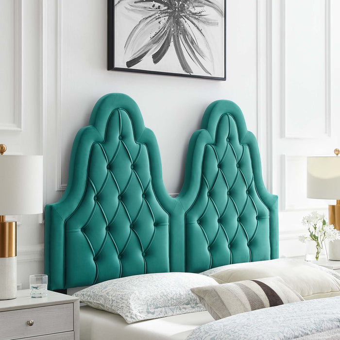 Augustine Tufted Performance Velvet Headboard - view 61