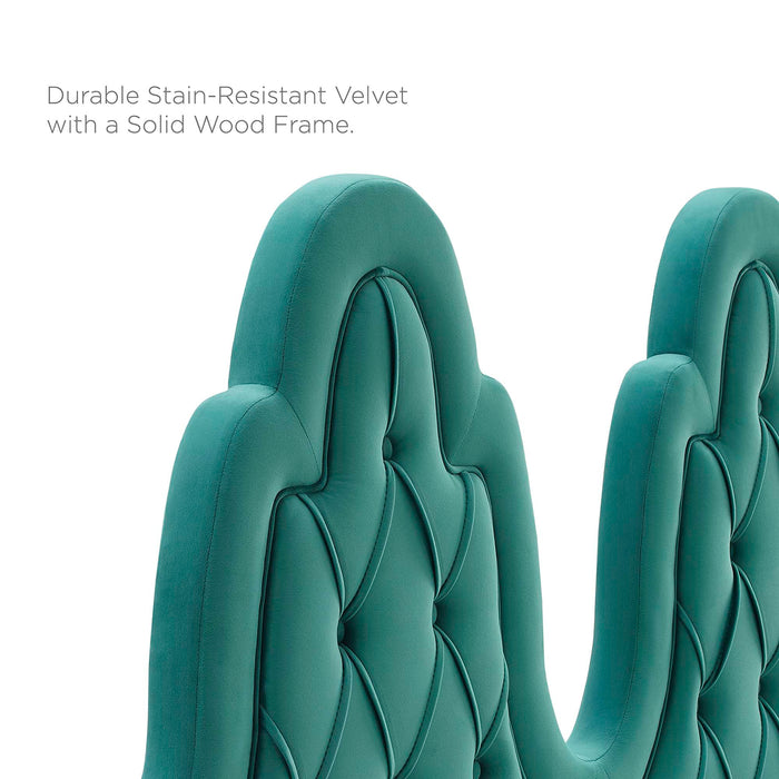 Augustine Tufted Performance Velvet Headboard - view 63
