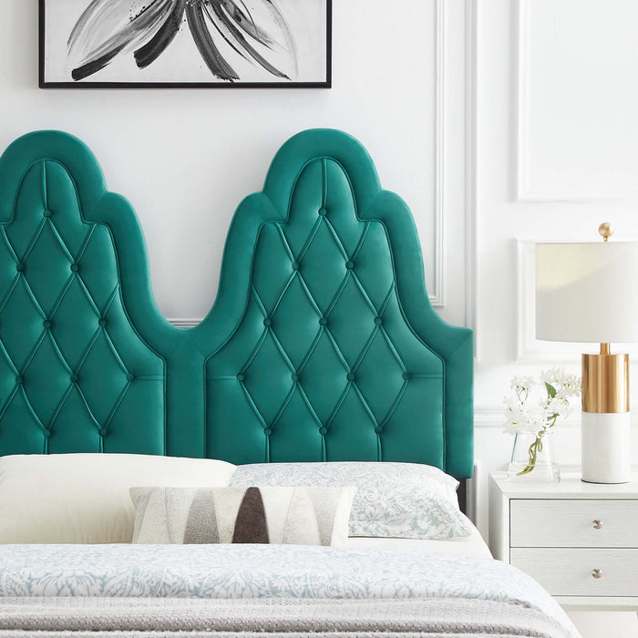 Augustine Tufted Performance Velvet Headboard - view 66