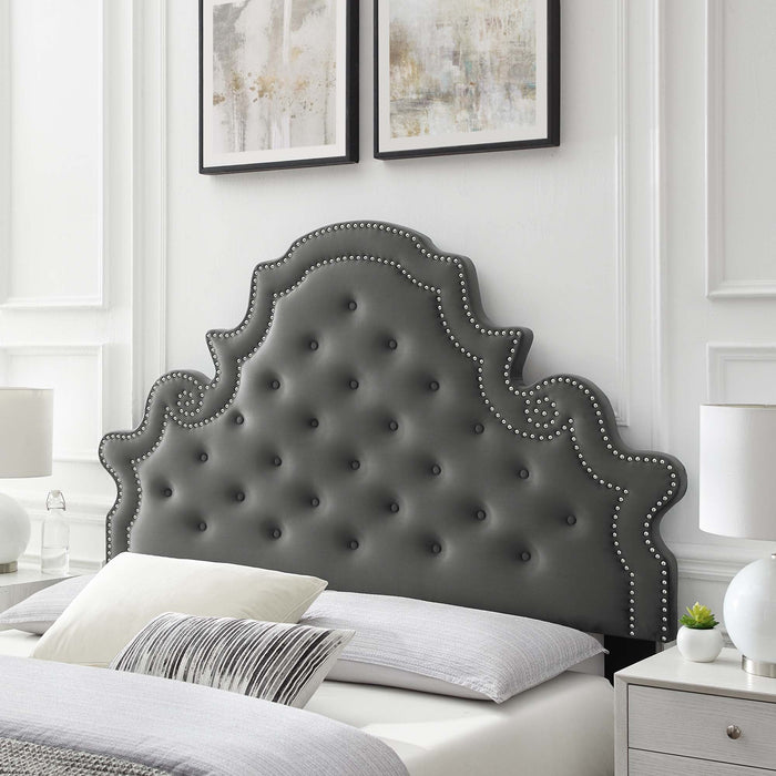 Diana Tufted Performance Velvet Headboard