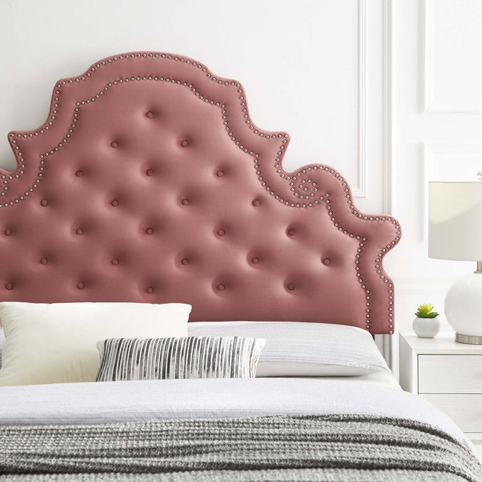 Diana Tufted Performance Velvet Headboard