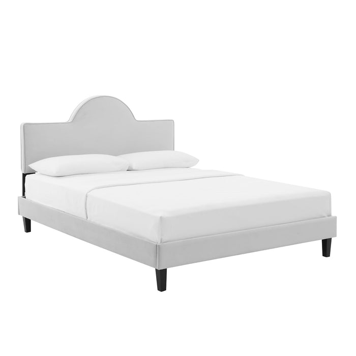 Soleil Performance Velvet Bed
