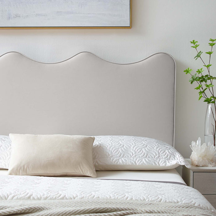 Athena Performance Velvet /Queen Headboard