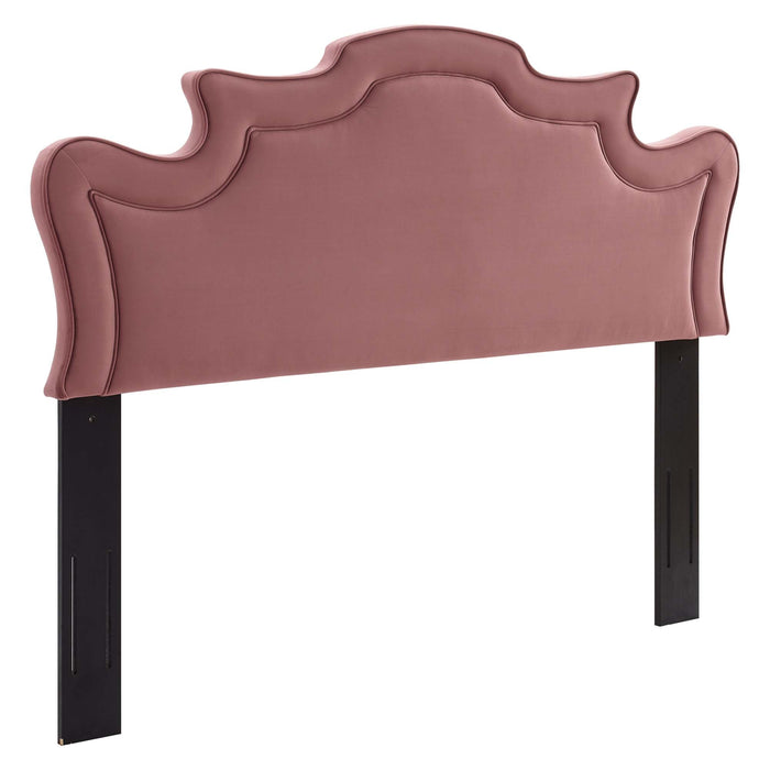 Evangeline Performance Velvet Headboard