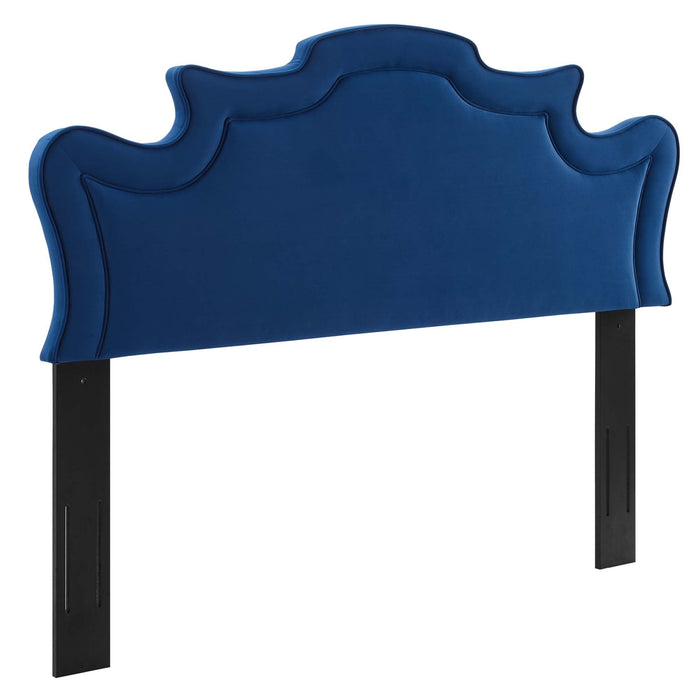 Evangeline Performance Velvet Headboard