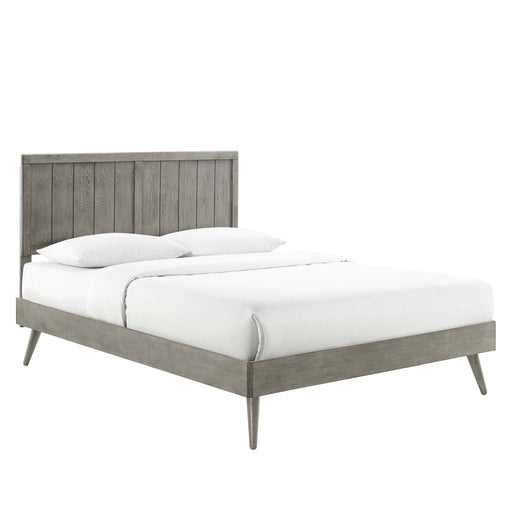Modway Alana Wood Platform Bed With Splayed Legs - Product Image 129