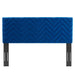 Modway Mercy Chevron Tufted Performance Velvet Headboard Bedroom Furniture - Features
